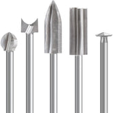 Wood Carving Drill Bits Set Compatible with Dremel Rotary Tool