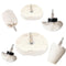 Buffing Wheel Polishing Bits with 1/4 Inch Shank For Dremel