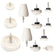 Buffing Wheel Polishing Bits with 1/4 Inch Shank For Dremel