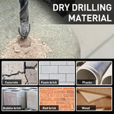 8pcs Fast Cutting Concrete Drill Bits