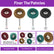 Rotary Tool Polishing Kit & Abrasive Buffing Wheels with 1/8" Shank
