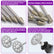 Diamond Grinding Bit Set for Rotary Tools – 1/8" (3mm) Shank, 4 Set Options