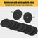 60Pcs Reinforced Fiberglass Cut-Off Wheels – 1-1/4" with 8 Mandrels