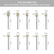 20Pcs 60 Grit Diamond Grinding Bits Set – 1/8" (3mm) Shank