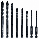 8pcs Fast Cutting Concrete Drill Bits