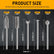 Wood Carving Drill Bits Set Compatible with Dremel Rotary Tool