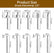 20Pcs HSS Wood Carving & Engraving Bits Set – 1/8" (3mm) Shank
