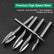 5 PCS 1/8” Shank HSS Wood Carving Drill Bits Set
