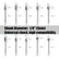 1/8” Shank Tungsten Carbide Rotary Burr Set for Dremel