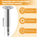 Cutting Wheel for Drill, Rotary Tool Cutting Discs with 6pcs Steel Saw Blades