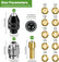 Drill Chuck Collet Set for Dremel