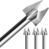 Wood Carving Drill Bits Set Compatible with Dremel Rotary Tool