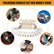 80PCS1/8" Shank Polishing Buffing Wheel for Dremel Polishing Tool