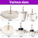 Buffing Wheel Polishing Bits with 1/4 Inch Shank For Dremel