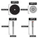 3-Type Rotary Cutting Wheel Set – HSS, Resin & Diamond Discs