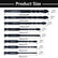 8pcs Fast Cutting Concrete Drill Bits