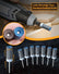 28Pcs Sanding Drums Sandpaper Sticks Set for Dremel Rotary Tool