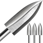 Wood Carving Drill Bits Set Compatible with Dremel Rotary Tool