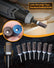 28Pcs Sanding Drums Sandpaper Sticks Set for Dremel Rotary Tool