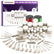 82Pcs Polishing & Buffing Wheel Kit – 1/8" (3mm) Shank with 2 Compounds