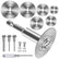 Cutting Wheel for Drill, Rotary Tool Cutting Discs with 6pcs Steel Saw Blades