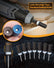 28Pcs Sanding Drums Sandpaper Sticks Set for Dremel Rotary Tool