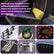Buffing Wheel Polishing Bits with 1/4 Inch Shank For Dremel