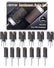 28Pcs Sanding Drums Sandpaper Sticks Set for Dremel Rotary Tool