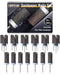 28Pcs Sanding Drums Sandpaper Sticks Set for Dremel Rotary Tool