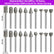 Diamond Grinding Bits Set – 46/120 Grit, 1/8" (3mm) Shank, 5 Options