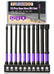 S2 Hex Head Allen Wrench Drill Bit Set – 1/4" Shank, 6 Options