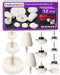 Buffing Wheel Polishing Bits with 1/4 Inch Shank For Dremel