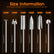 Wood Carving Drill Bits Set Compatible with Dremel Rotary Tool