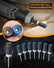 28Pcs Sanding Drums Sandpaper Sticks Set for Dremel Rotary Tool