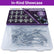 52Pcs 120 Grit Diamond Stone Carving Bits Set – 1/8" (3mm) Shank | YURINWOO