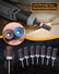28Pcs Sanding Drums Sandpaper Sticks Set for Dremel Rotary Tool