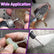 Diamond Grinding Bits Set – 46/120 Grit, 1/8" (3mm) Shank, 5 Options