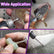Diamond Grinding Bits Set – 46/120 Grit, 1/8" (3mm) Shank, 5 Options
