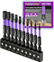 S2 Hex Head Allen Wrench Drill Bit Set – 1/4" Shank, 6 Options