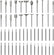 52Pcs Diamond Grinding Bit Polishing Kit Compatible with Dremel, Stone Carving Set Diamond Bits 1/8" (3mm) Shank Accessories for Stone Glass Ceramics Carving, Polishing, Grinding