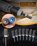 28Pcs Sanding Drums Sandpaper Sticks Set for Dremel Rotary Tool