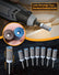 28Pcs Sanding Drums Sandpaper Sticks Set for Dremel Rotary Tool
