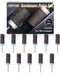 28Pcs Sanding Drums Sandpaper Sticks Set for Dremel Rotary Tool