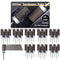 1500 2000 2500 3000 Grit Reusable Sanding Rolls & Sticks Kit for Dremel Rotary Tool with 1/8" Shank, 16Pcs Sanding Drums Accessories Dry/Wet Abrasive Cylinders for Wood/Metal/Jade Polishing