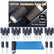 1500 2000 2500 3000 Grit Reusable Sanding Rolls & Sticks Kit for Dremel Rotary Tool with 1/8" Shank, 16Pcs Sanding Drums Accessories Dry/Wet Abrasive Cylinders for Wood/Metal/Jade Polishing