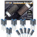 1500 2000 2500 3000 Grit Reusable Sanding Rolls & Sticks Kit for Dremel Rotary Tool with 1/8" Shank, 16Pcs Sanding Drums Accessories Dry/Wet Abrasive Cylinders for Wood/Metal/Jade Polishing