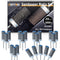 1500 2000 2500 3000 Grit Reusable Sanding Rolls & Sticks Kit for Dremel Rotary Tool with 1/8" Shank, 16Pcs Sanding Drums Accessories Dry/Wet Abrasive Cylinders for Wood/Metal/Jade Polishing