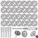 FOTYBEI 20pcs 545 Diamond Coated Cutting Wheel (20mm) for Dremel Rotary Tool with 402 Mandrel (3mm) 4pcs and Screwdriver for Rotary Tool Accessories Stone Glass Cutting (20pcs-20mm)